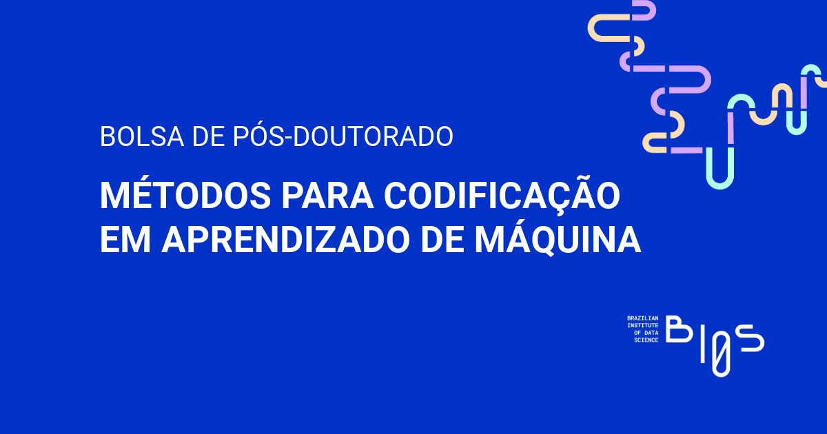 Bolsa de pós-doutorado: métodos para codificação em aprendizado de ...